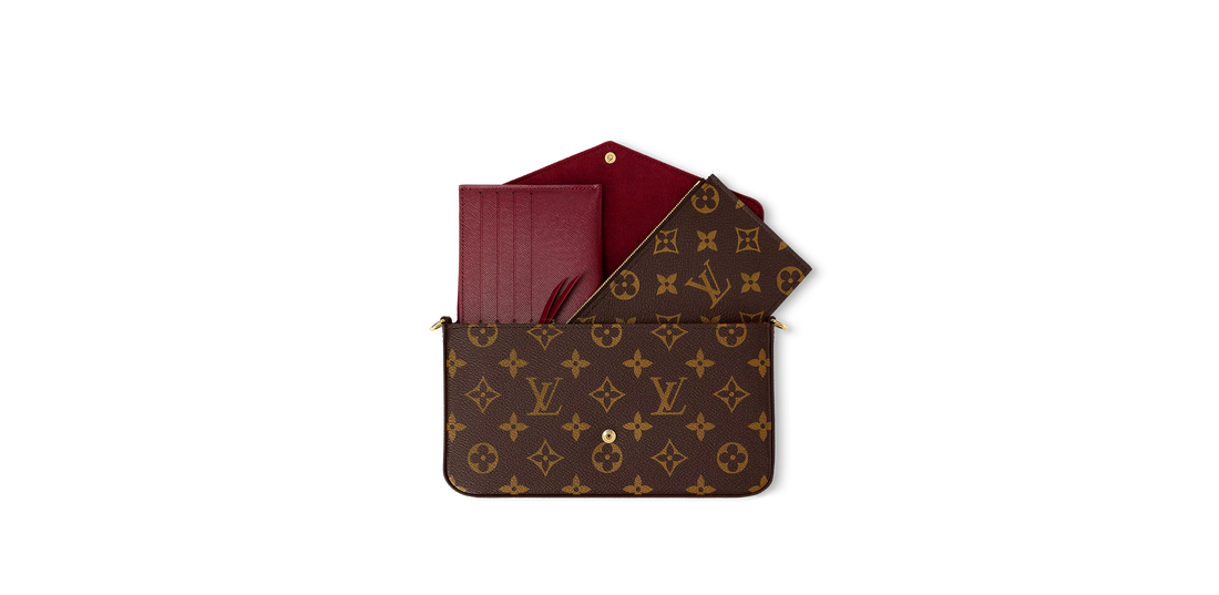 Pochette Félicie Monogram