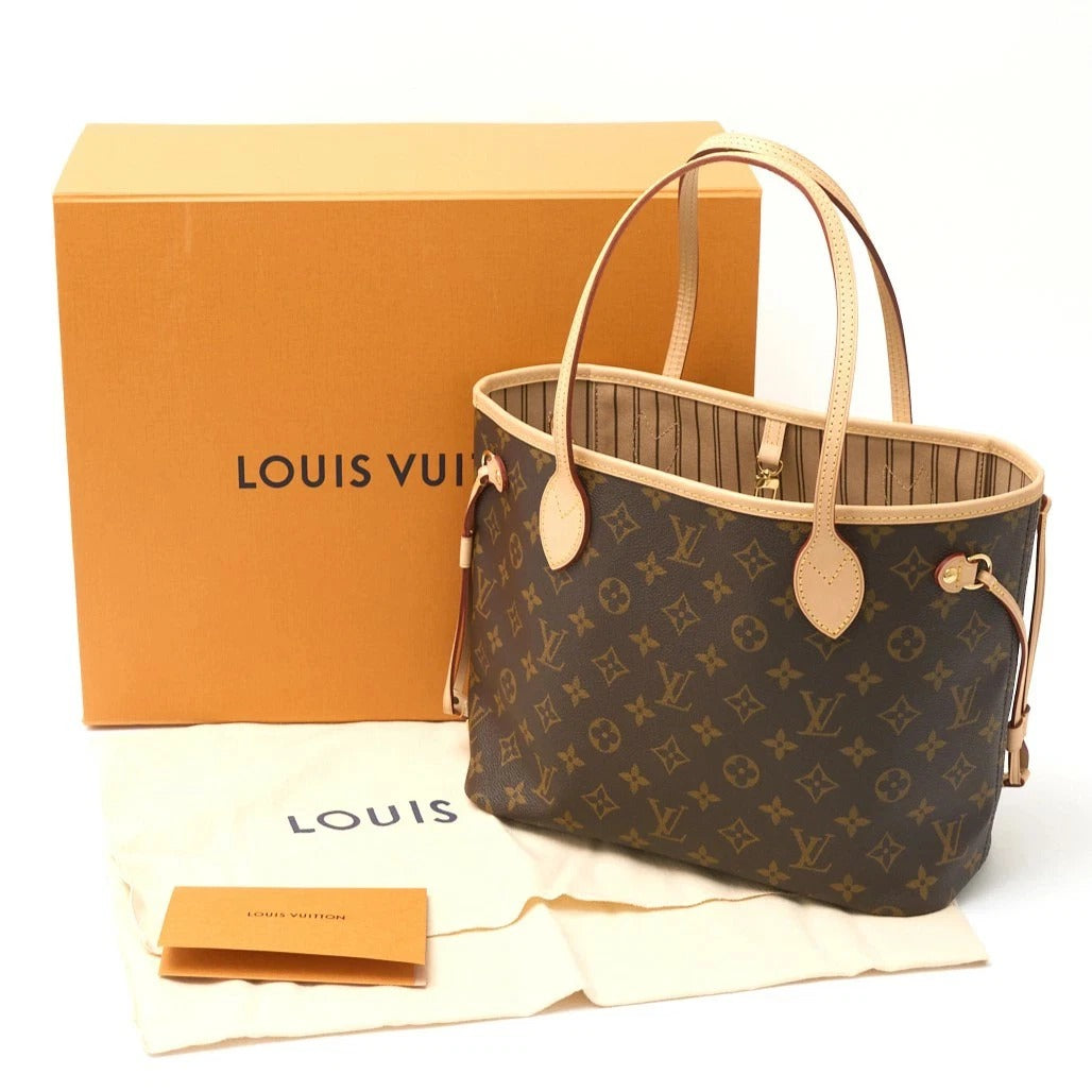 Louis Vuitton Tote Leather Bag