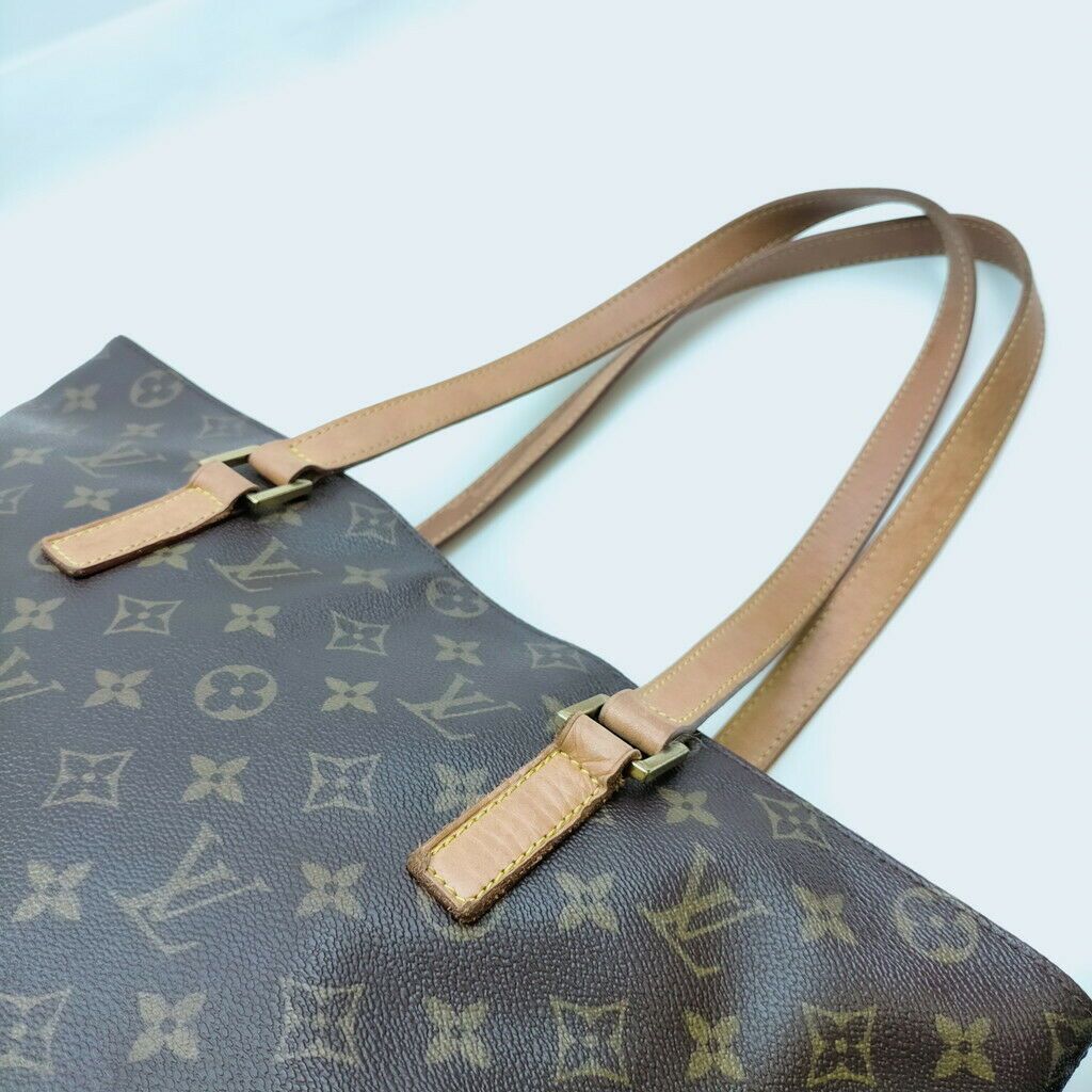 Louis Vuitton Cabas Mezzo Brown Monogram Tote Bag - Bag - 3