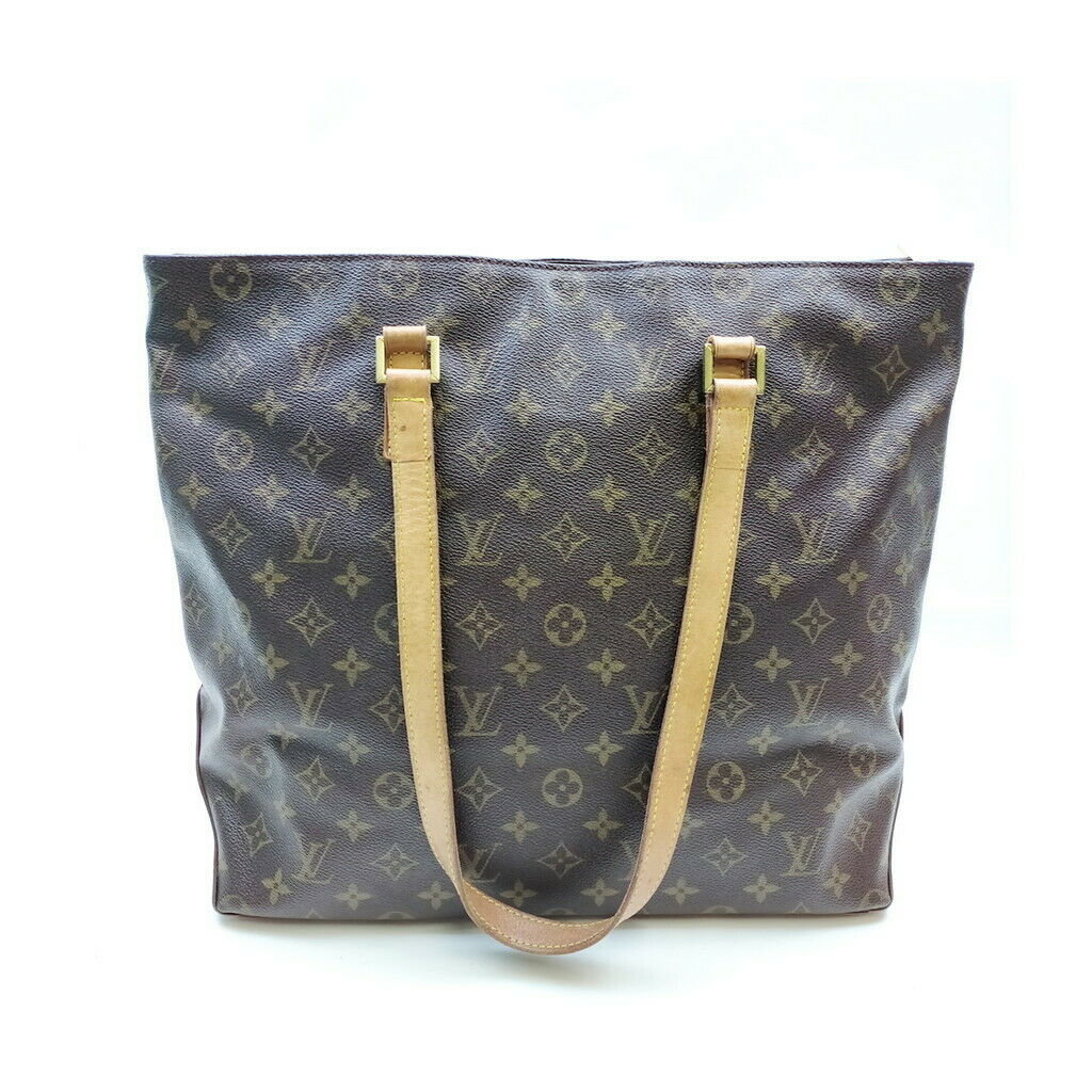 Louis Vuitton Cabas Mezzo Brown Monogram Tote Bag - Bag - 9