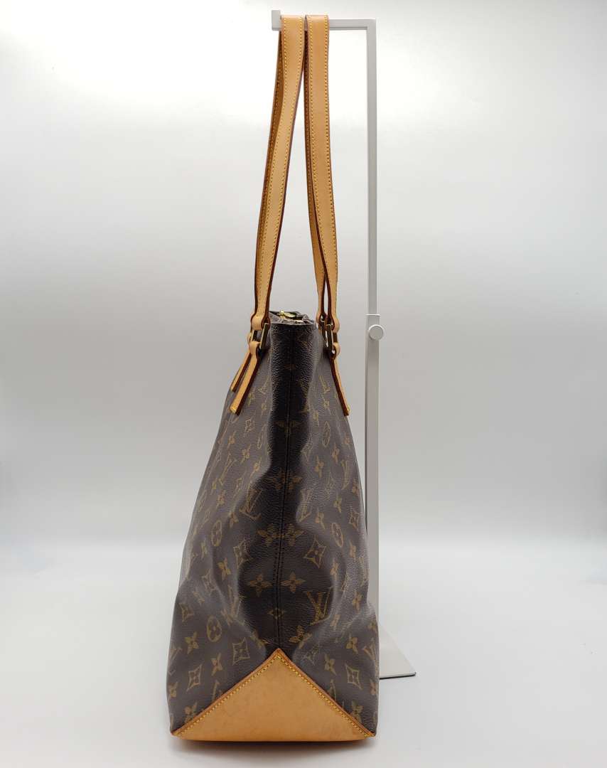 Louis Vuitton Cabas Mezzo Browns Monogram Tote Bag - Bag - 3