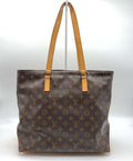 Louis Vuitton Cabas Mezzo Browns Monogram Tote Bag - Bag - 16