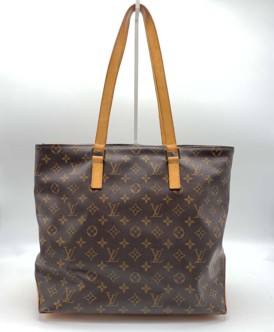 Louis Vuitton Cabas Mezzo Browns Monogram Tote Bag - Bag - 16
