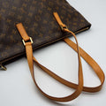 Louis Vuitton Cabas Mezzo Browns Monogram Tote Bag - Bag - 5