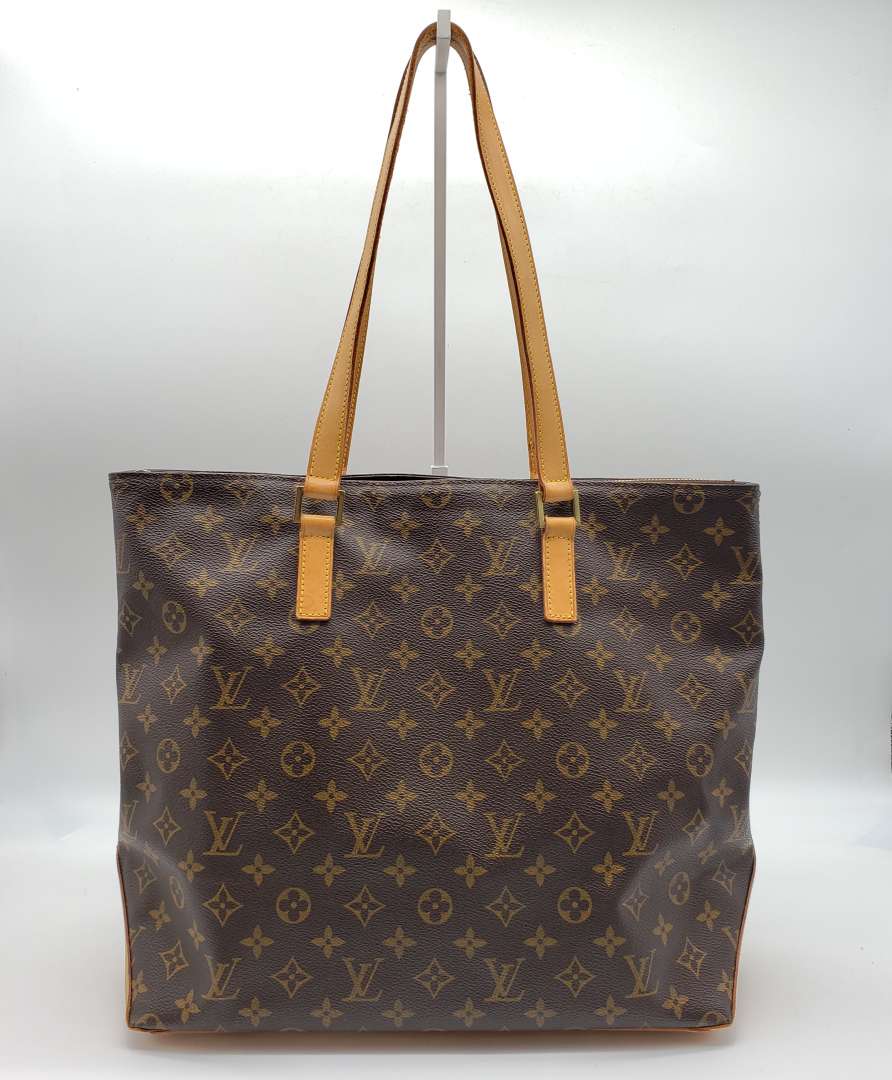 Louis Vuitton Cabas Mezzo Browns Monogram Tote Bag - Bag
