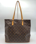 Louis Vuitton Cabas Mezzo Browns Monogram Tote Bag - Bag
