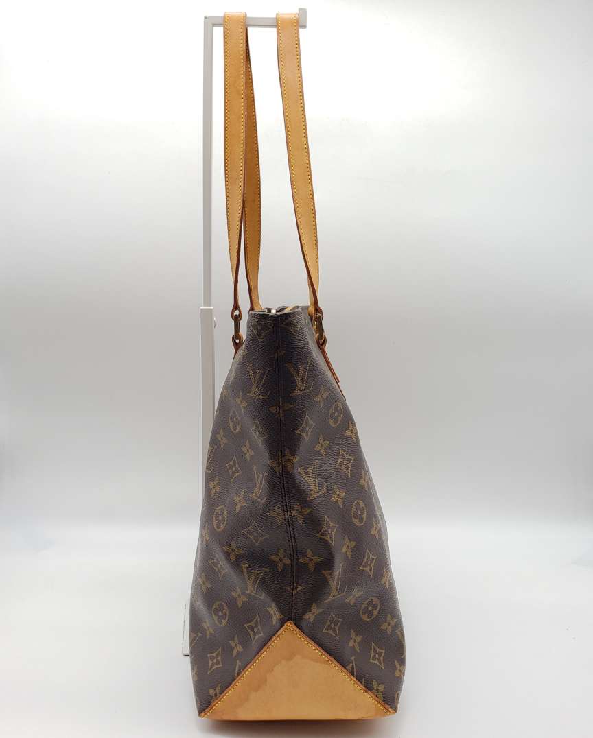 Louis Vuitton Cabas Mezzo Browns Monogram Tote Bag - Bag - 2