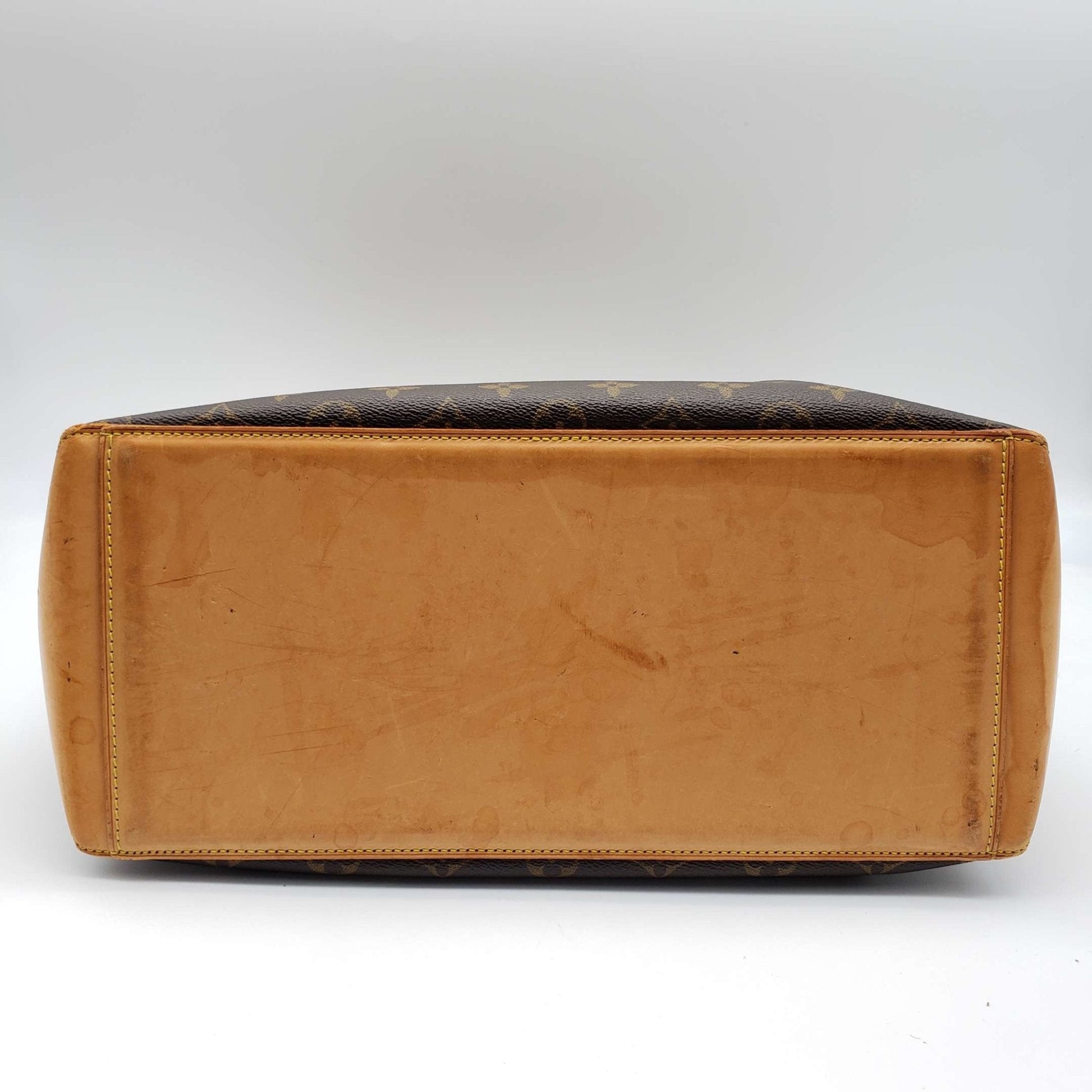 Louis Vuitton Cabas Mezzo Browns Monogram Tote Bag - Bag - 6