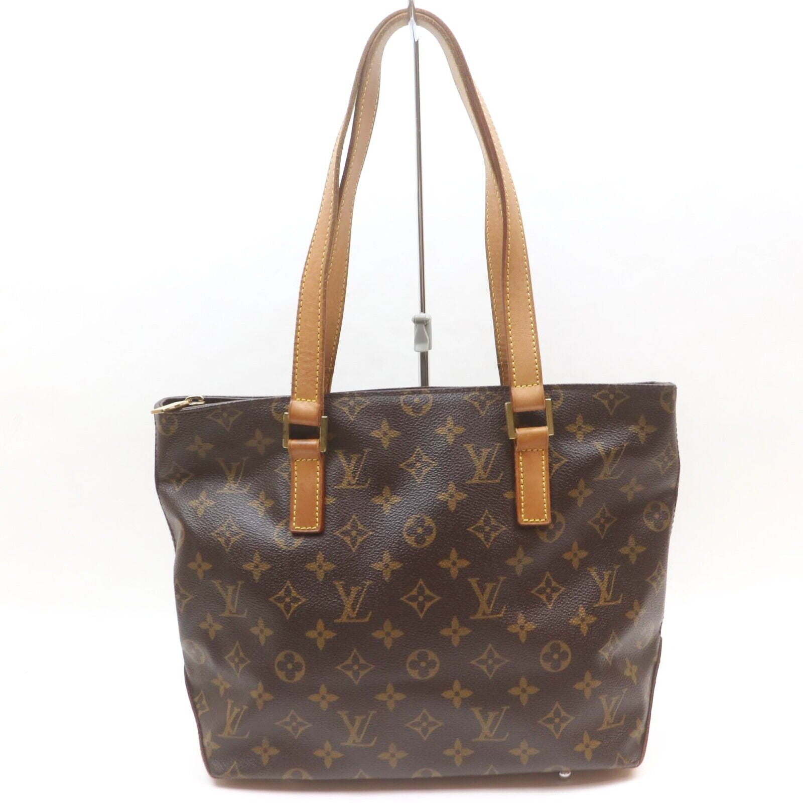 Louis Vuitton Cabas Piano Browns Monogram Tote Bag - Bag - 9