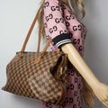 Louis Vuitton Columbine Brown Damier Tote Bag - Bag - 18