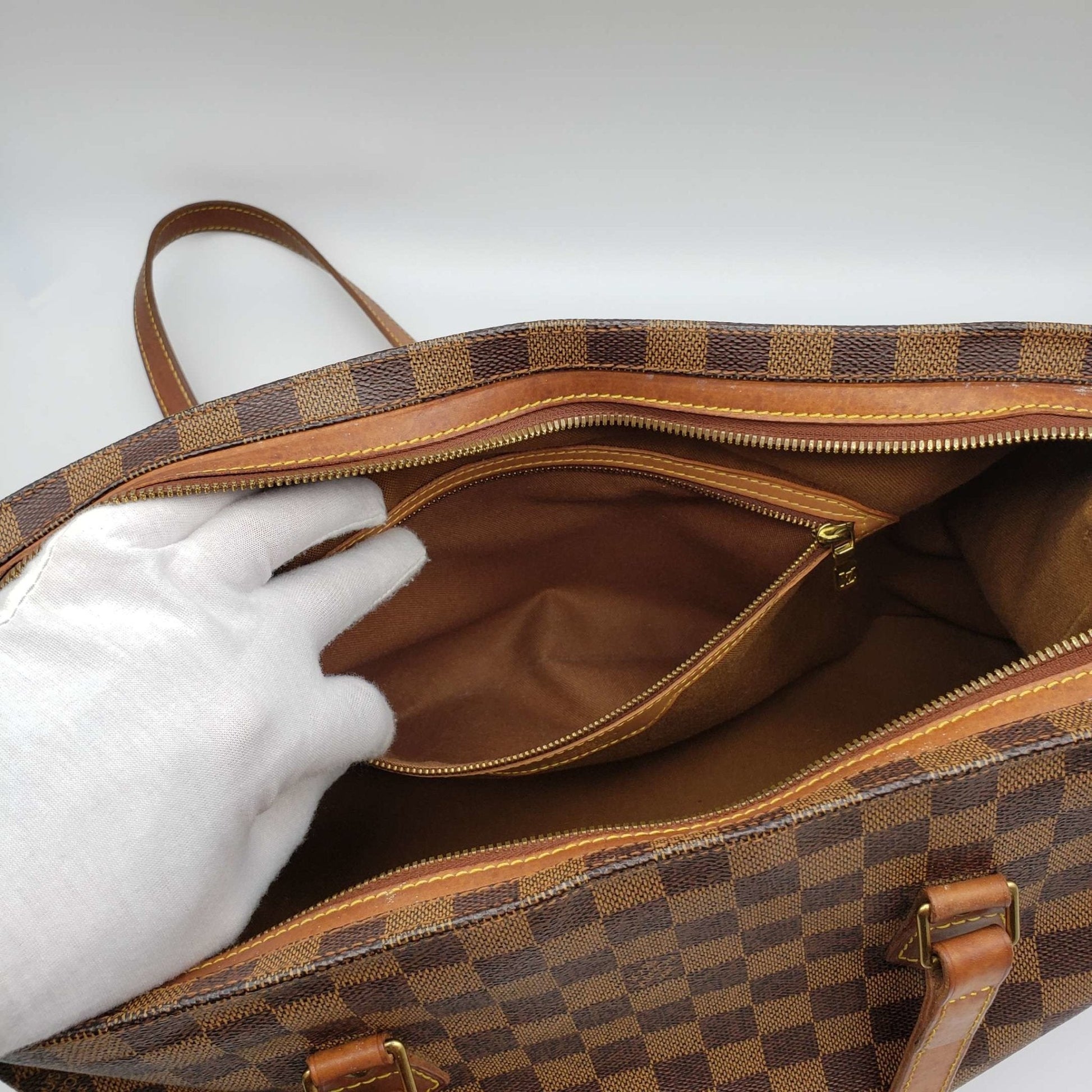 Louis Vuitton Columbine Brown Damier Tote Bag - Bag - 15