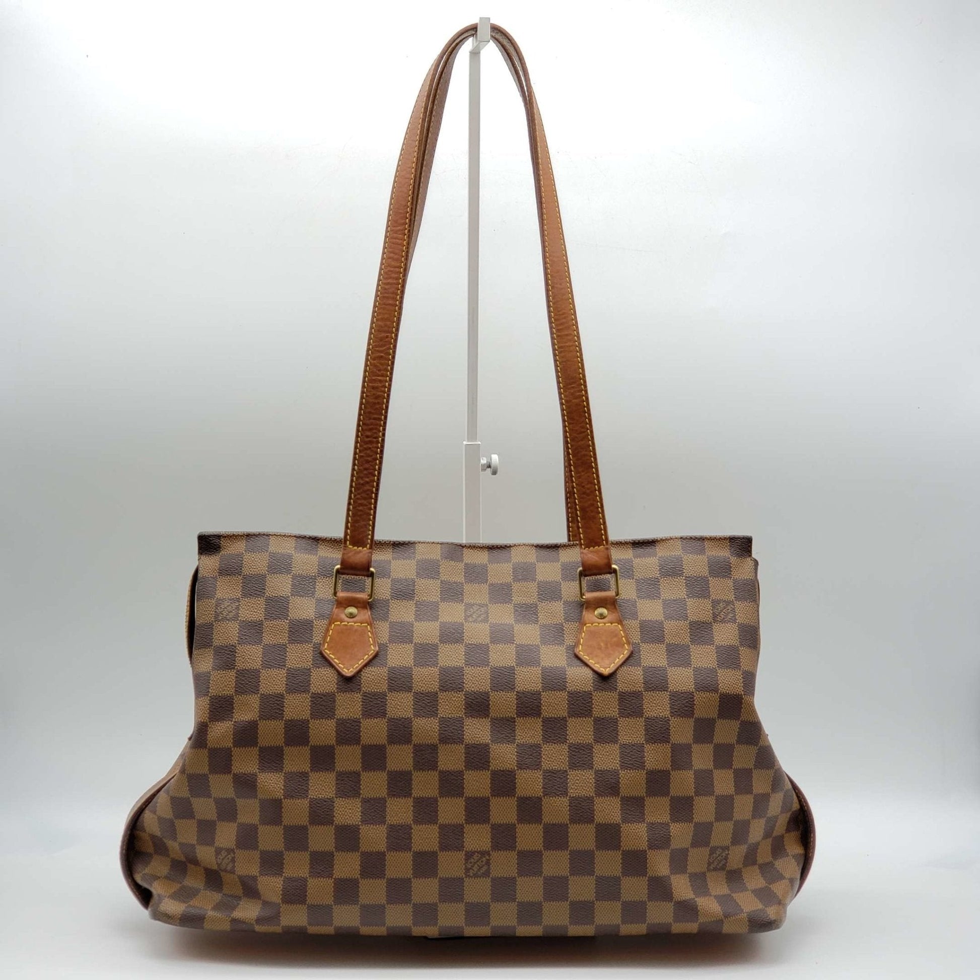 Louis Vuitton Columbine Brown Damier Tote Bag - Bag - 21