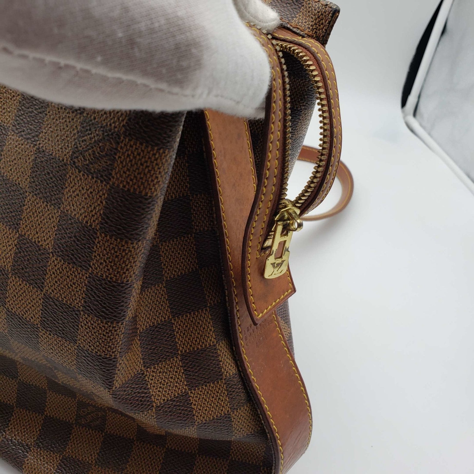 Louis Vuitton Columbine Brown Damier Tote Bag - Bag - 6