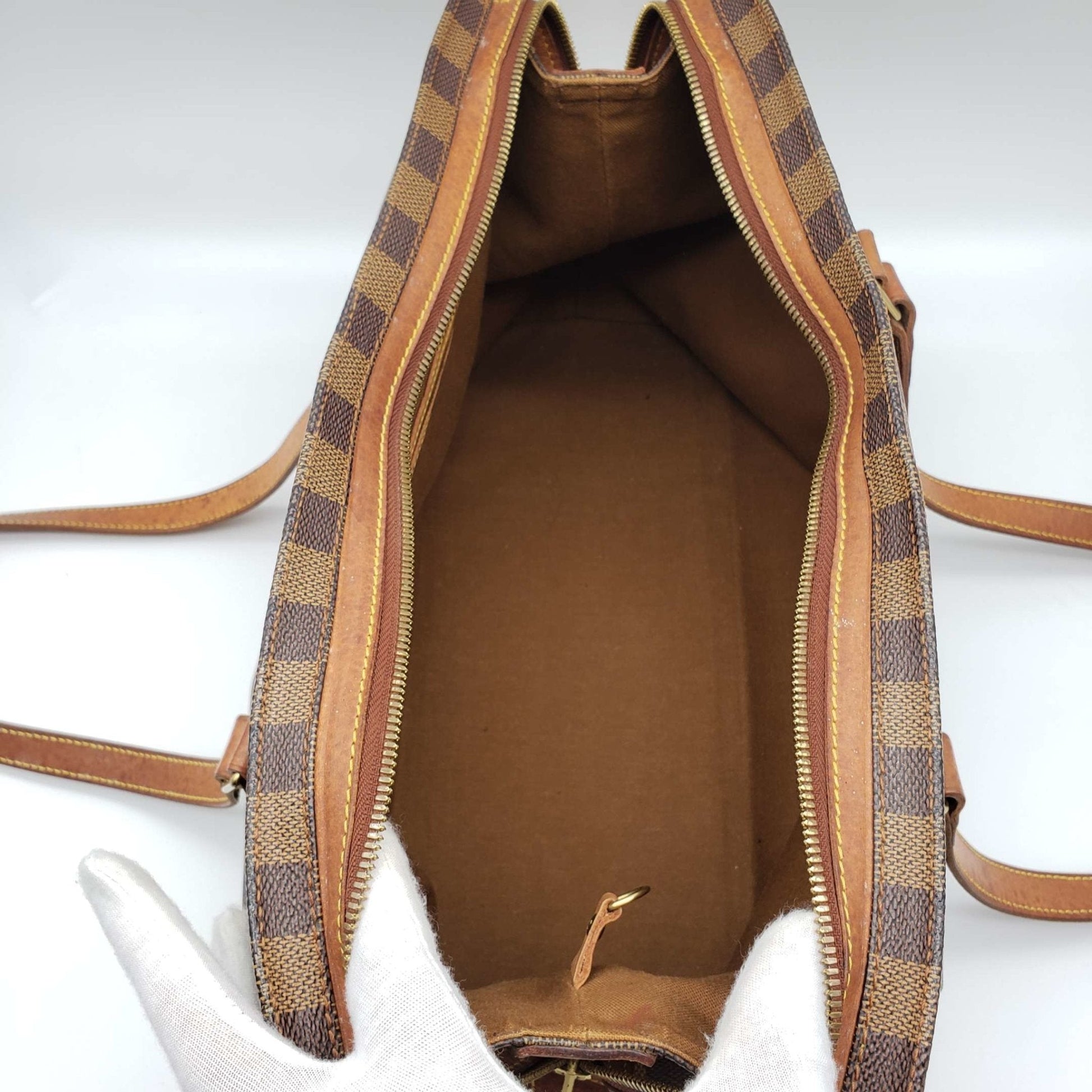 Louis Vuitton Columbine Brown Damier Tote Bag - Bag - 13