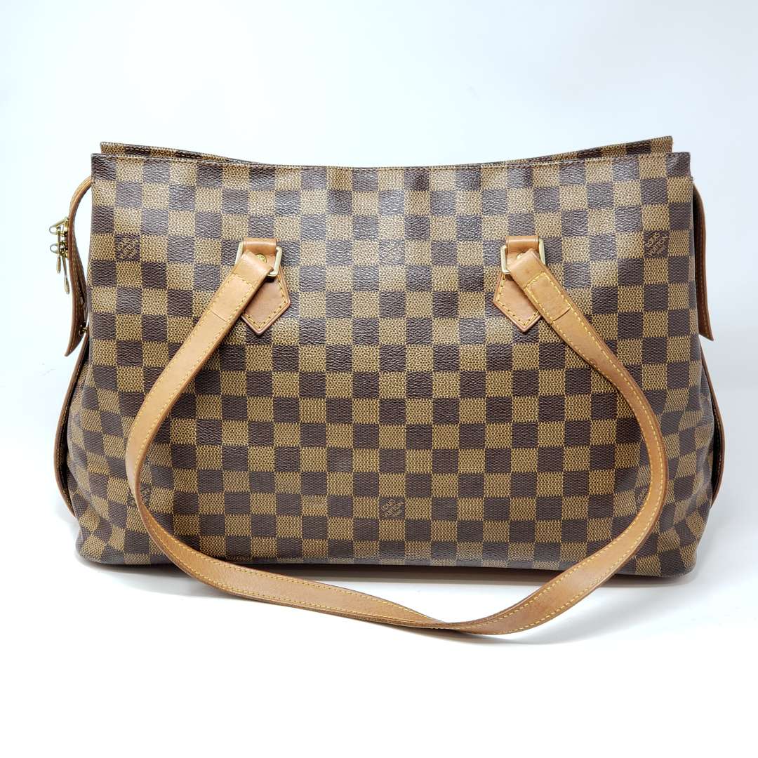 Louis Vuitton Damier Ebeme Columbine Tote Bag - Bag