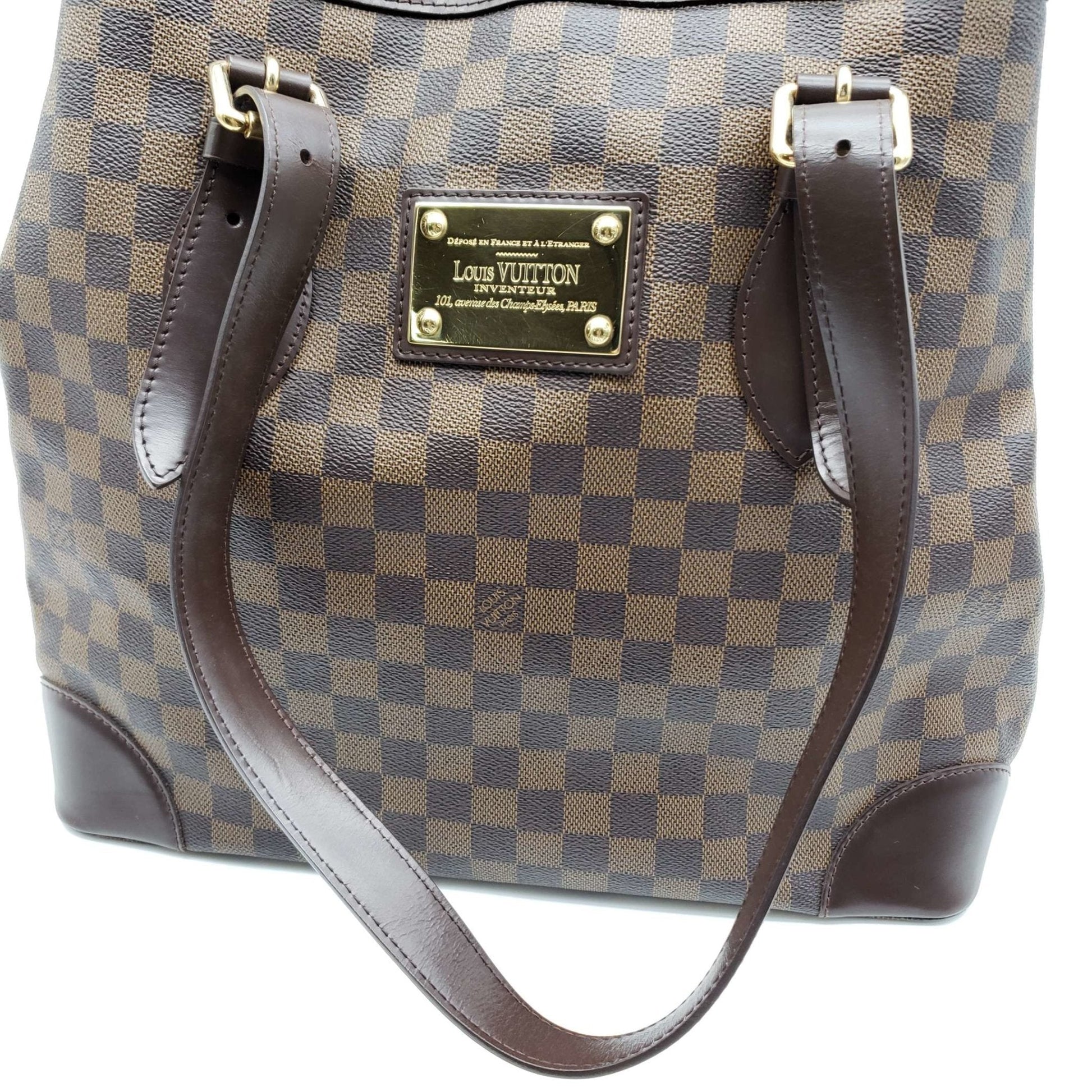 Louis Vuitton Hampstead MM Damier Ebene Tote Bag - Bag - 7