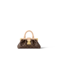 Monogram Clutch Leather Handbag for Women
