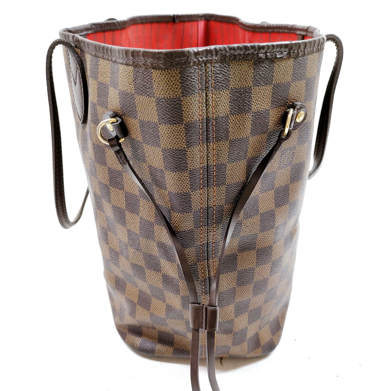 Louis Vuitton Neverfull MM Brown Damier Tote Bag - Bag - 2