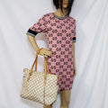 Louis Vuitton Totally MM Damier Azur Tote Bag - Bag - 13
