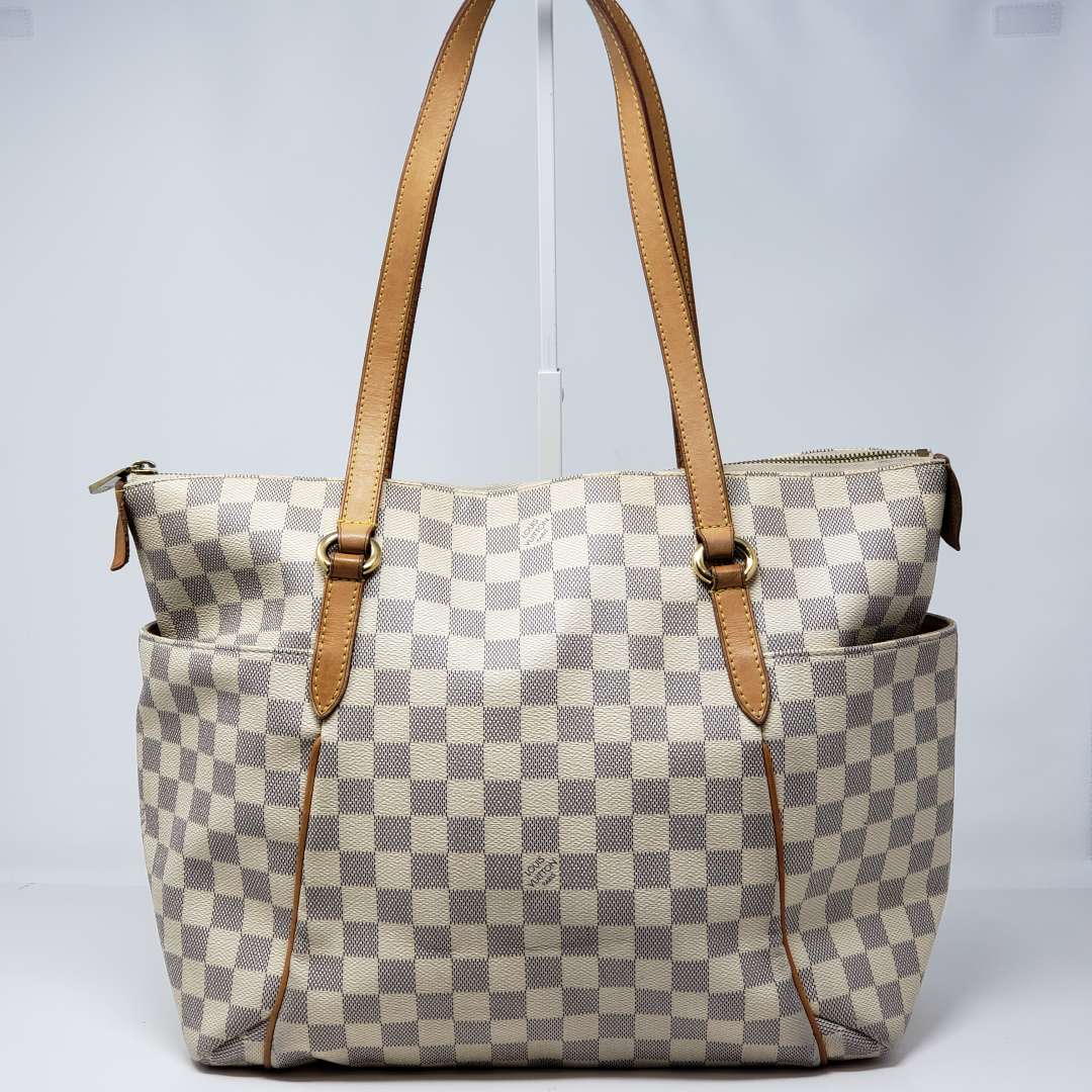 Louis Vuitton Totally MM Damier Azur Tote Bag - Bag