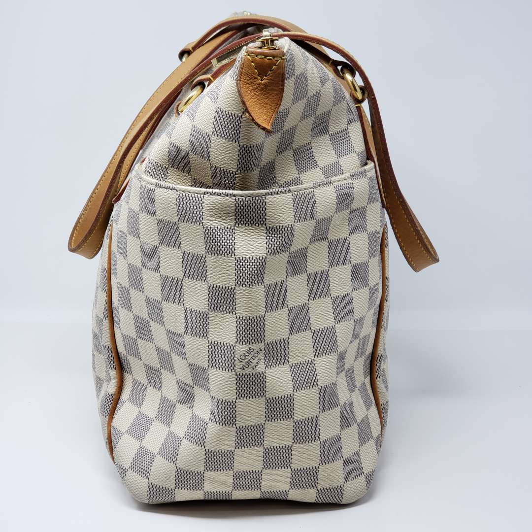 Louis Vuitton Totally MM Damier Azur Tote Bag - Bag - 4
