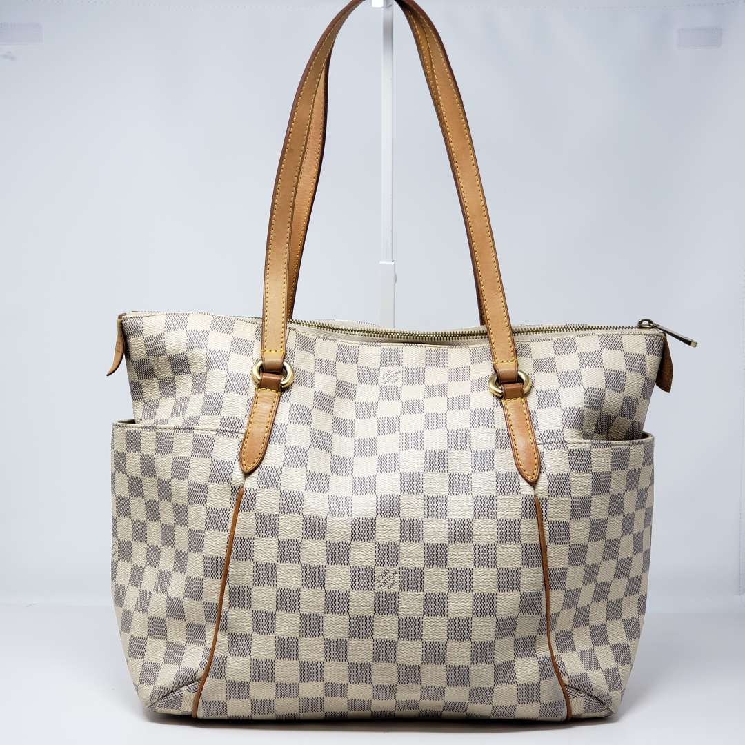 Louis Vuitton Totally MM Damier Azur Tote Bag - Bag - 11
