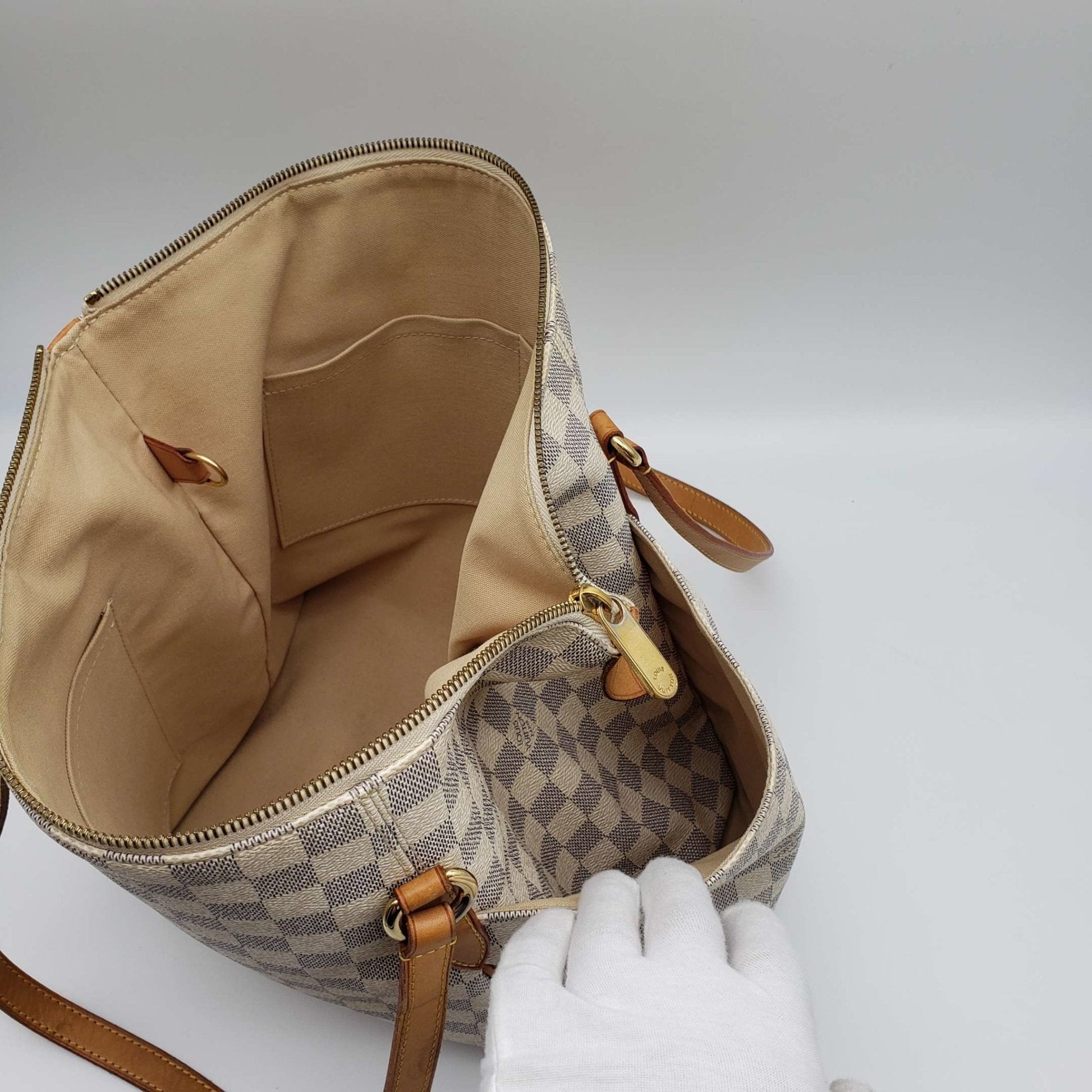 Louis Vuitton Totally MM Damier Azur Tote Bag - Bag - 15