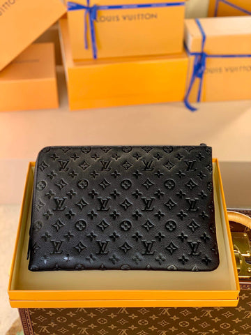 M59479 clutch bag ETUI VOYAGE Monogram 34cm black - Handbag & Wallet Accessories