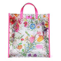 (WMNS) GUCCI Metallic Tiger Head Adornment Flowers Printing PVC Tote Pink Handbag 548713-91EB0-8859 - Handbag - 6