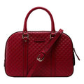 (WMNS) Gucci Logo Embossing Cowhide handBag Red Classic 510289-BMJ1G-6420 - Shoulder Bags - 6