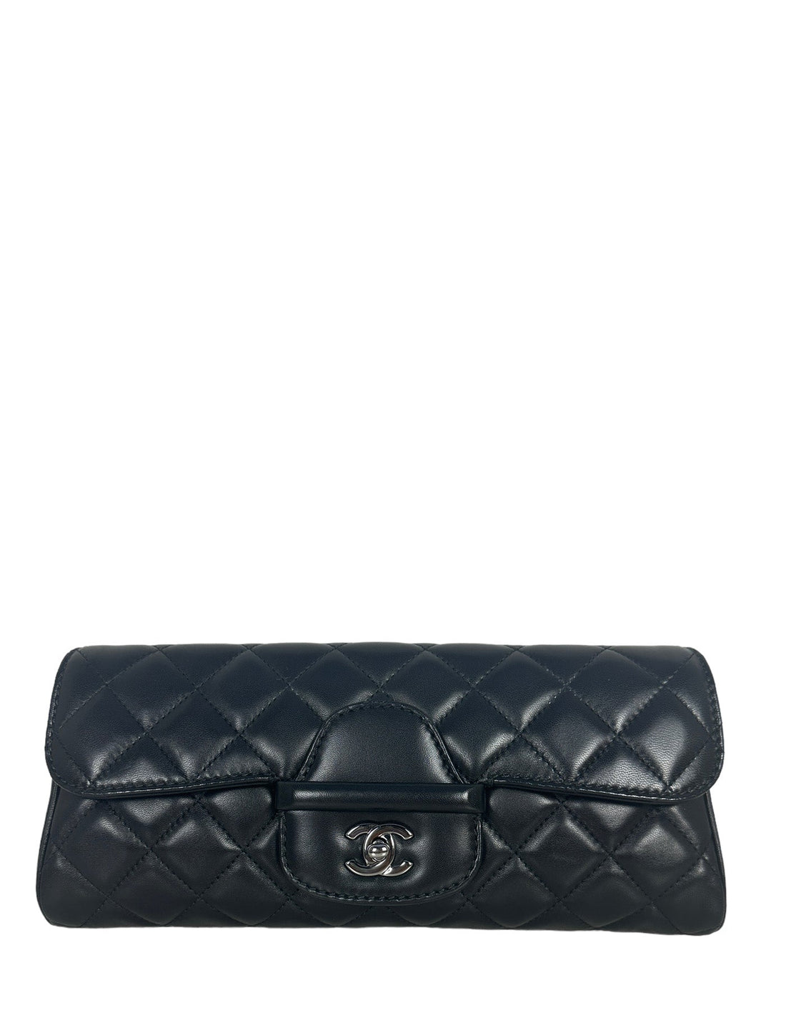 chl Black Lambskin CC Coco Loop Clutch - Handbags, Wallets & Cases