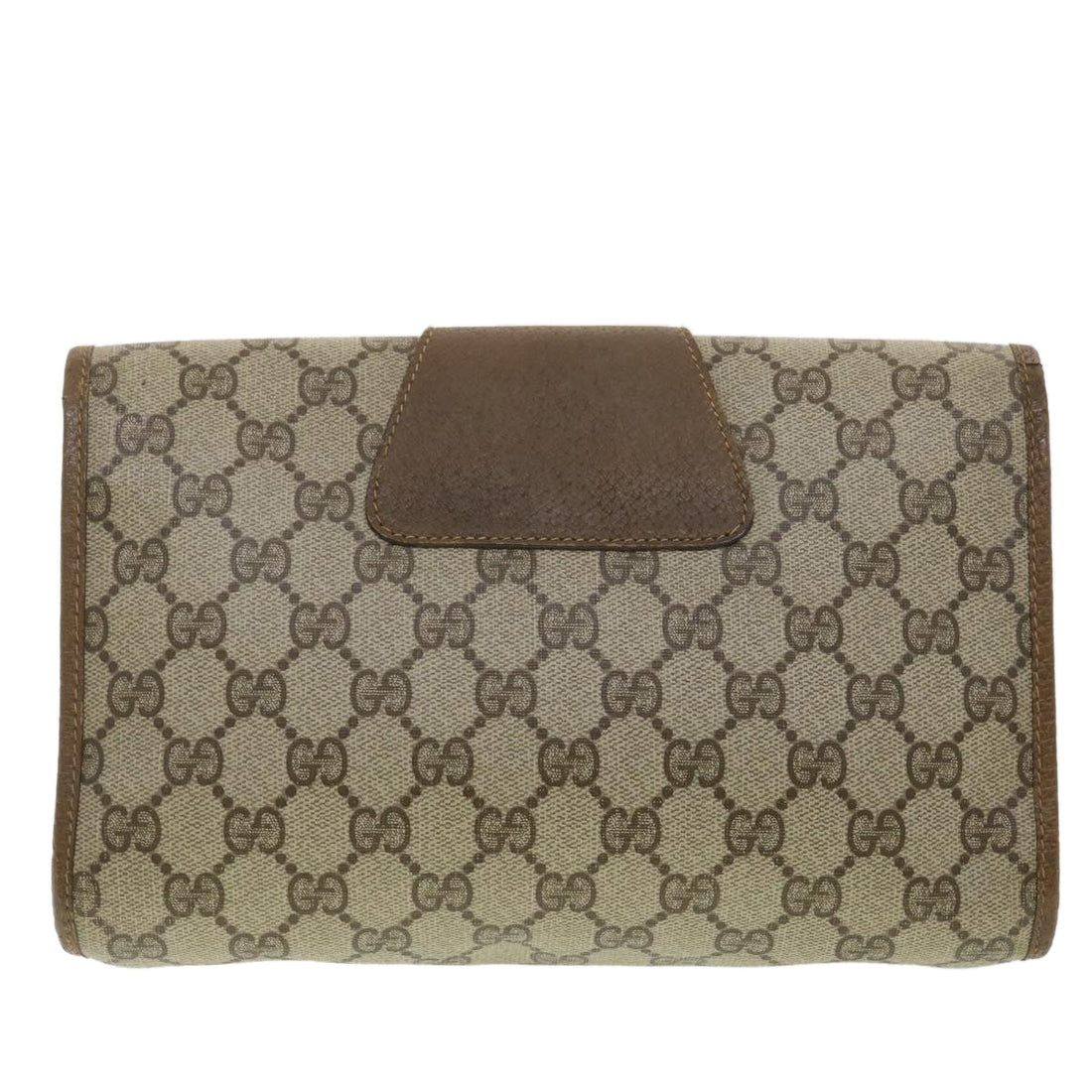 GUCCI GG Canvas Web Sherry Line Clutch Bag Beige Green Red 89.01.030  ny214 - Gucci