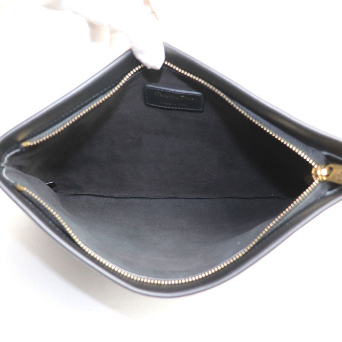 Dior Stripe Leather Clutch Bag S5543CGSB - 3