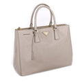 Prada Saffiano Double Zip Tote - Bags - 4