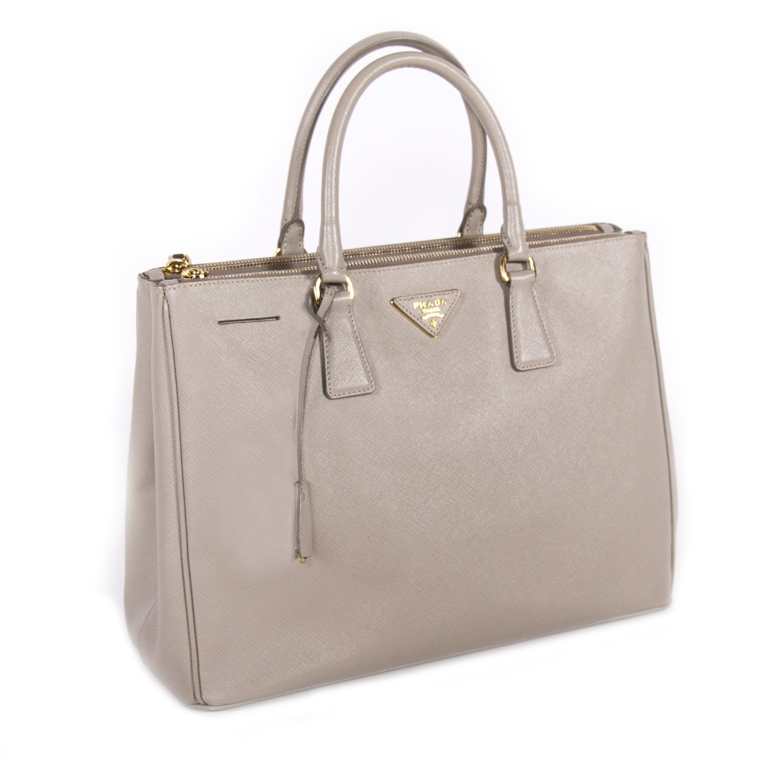 Prada Saffiano Double Zip Tote - Bags - 4