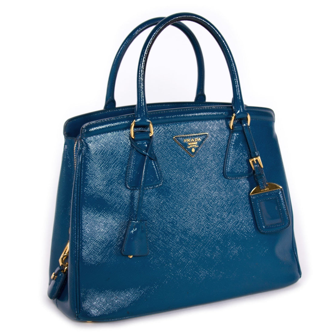 Prada Saffiano Vernice Tote - Bags