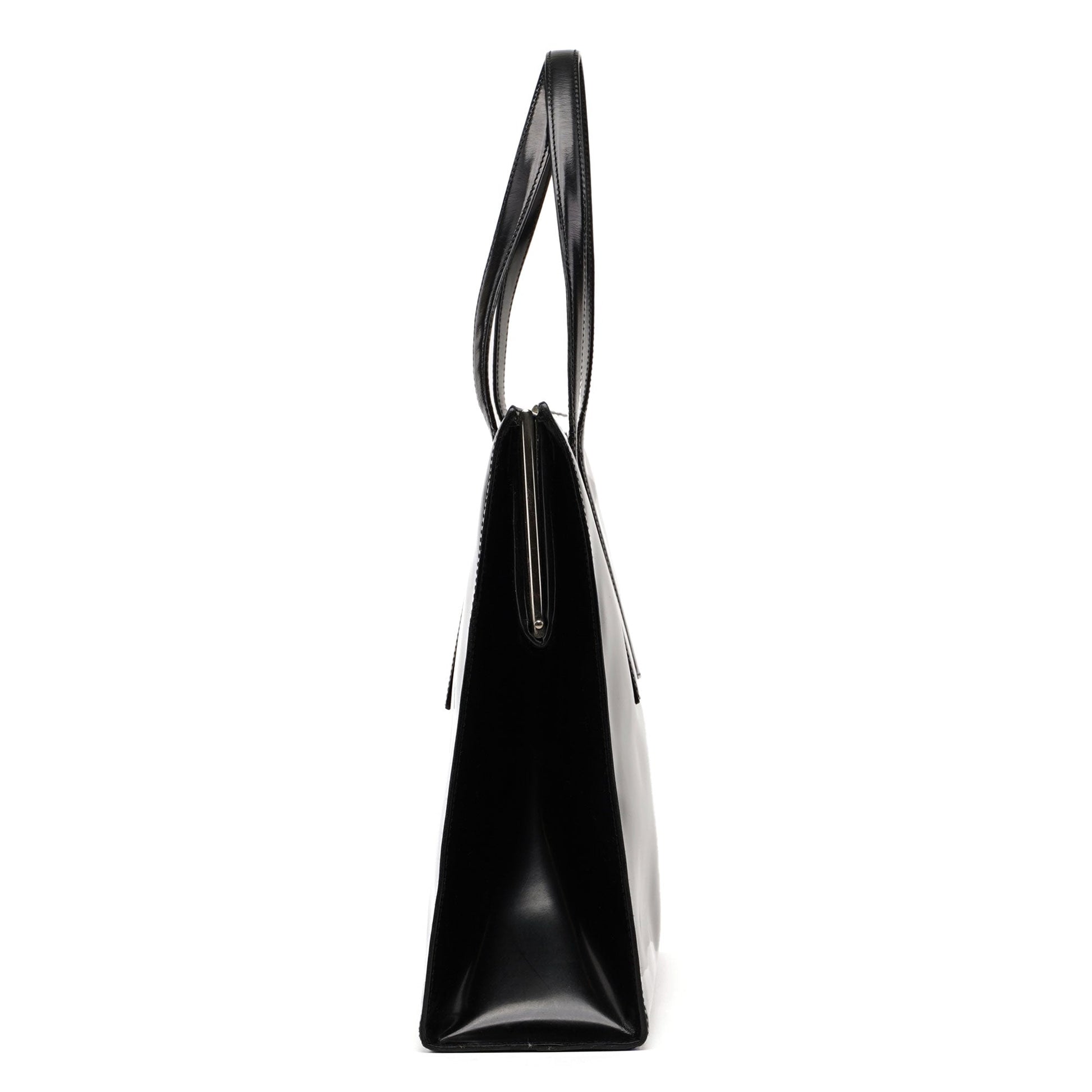 1995 Black Spazzolato Clutch Tote Bag - Handbags, Wallets & Cases - 2