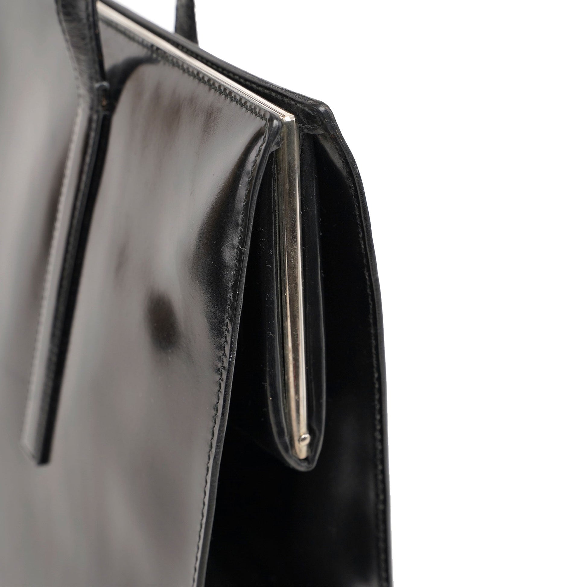 1995 Black Spazzolato Clutch Tote Bag - Handbags, Wallets & Cases - 8