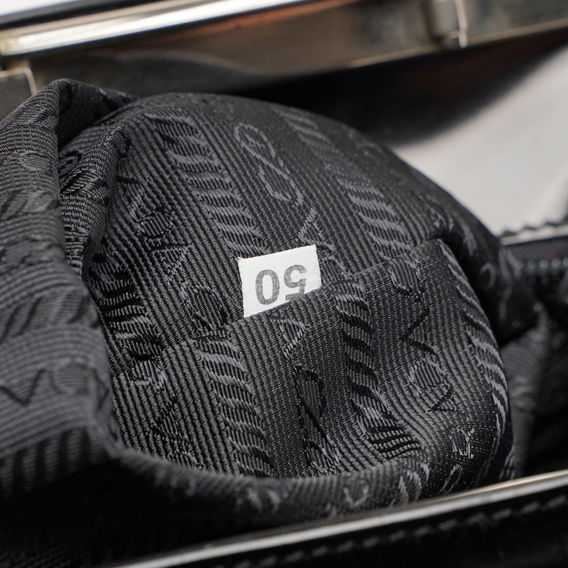 1995 Black Spazzolato Clutch Tote Bag - Handbags, Wallets & Cases - 18