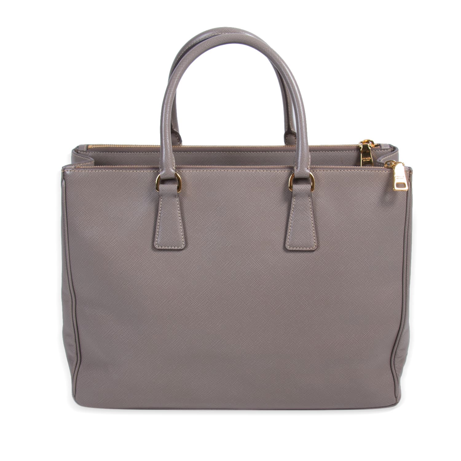 Prada Galleria Saffiano Lux Double-Zip Tote Bag - Bags - 3
