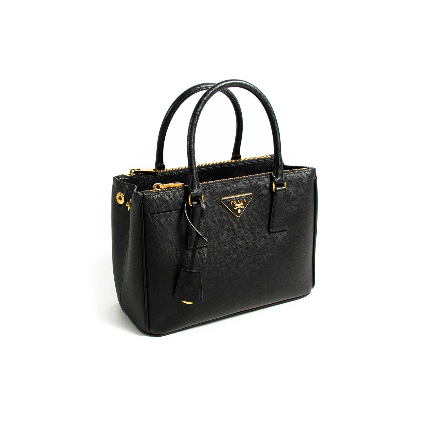 Prada Small Galleria Saffiano Double Zip Tote - Bags - 2