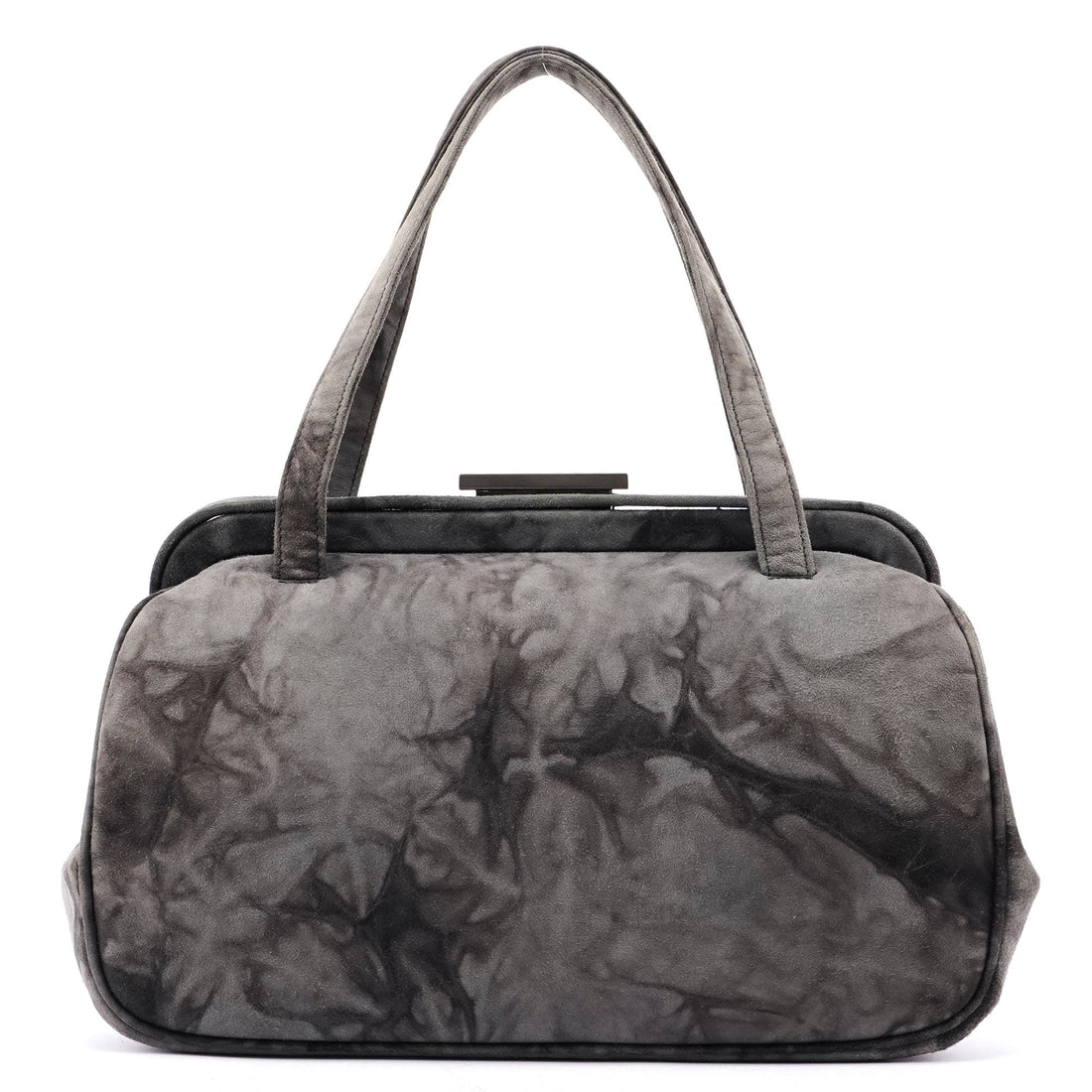 Grey Tie Dye Clutch Top Handle Bag - Handbags, Wallets & Cases