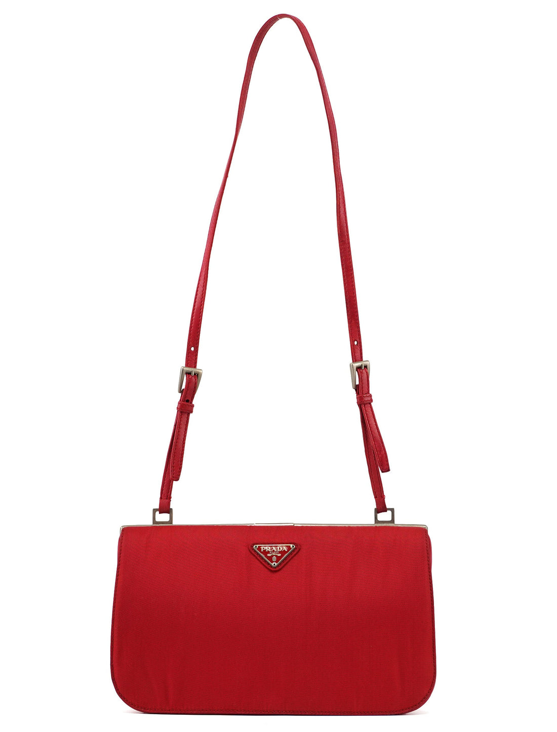 Red Tessuto Clutch Bag - Handbags, Wallets & Cases