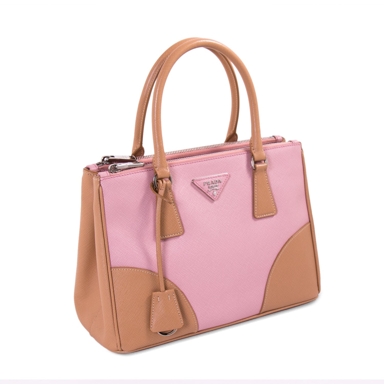 Prada Saffiano Lux Galleria Double Zip Tote - Bags - 3