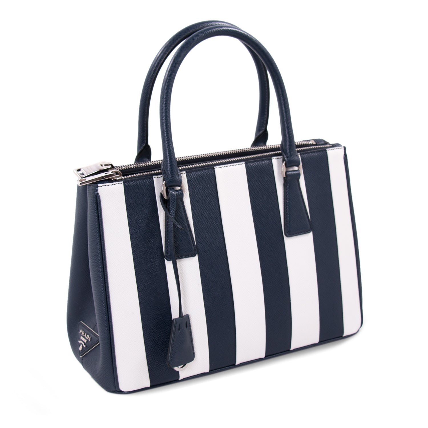 Prada Saffiano Lux Galleria Double Zip Tote - Bags - 3