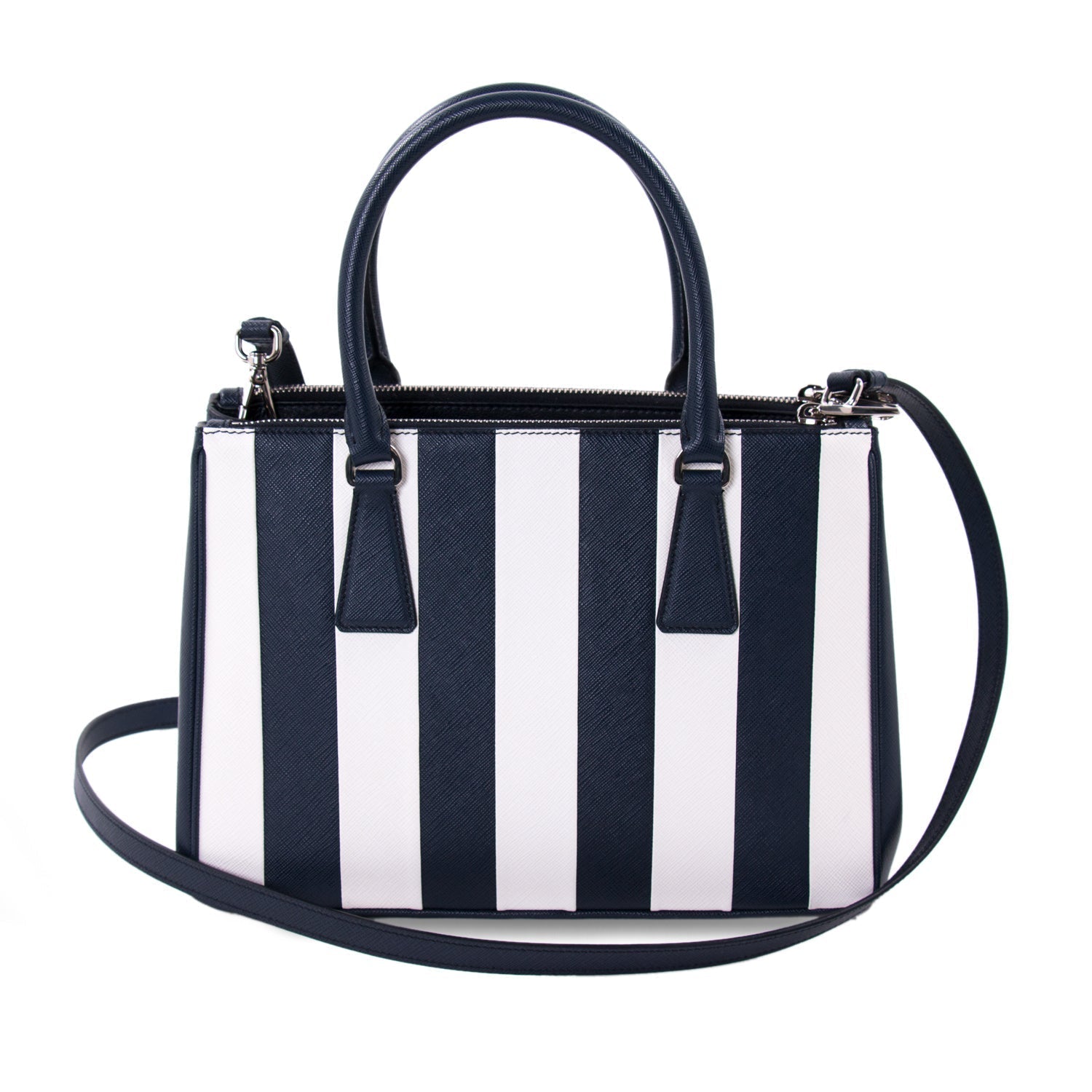 Prada Saffiano Lux Galleria Double Zip Tote - Bags