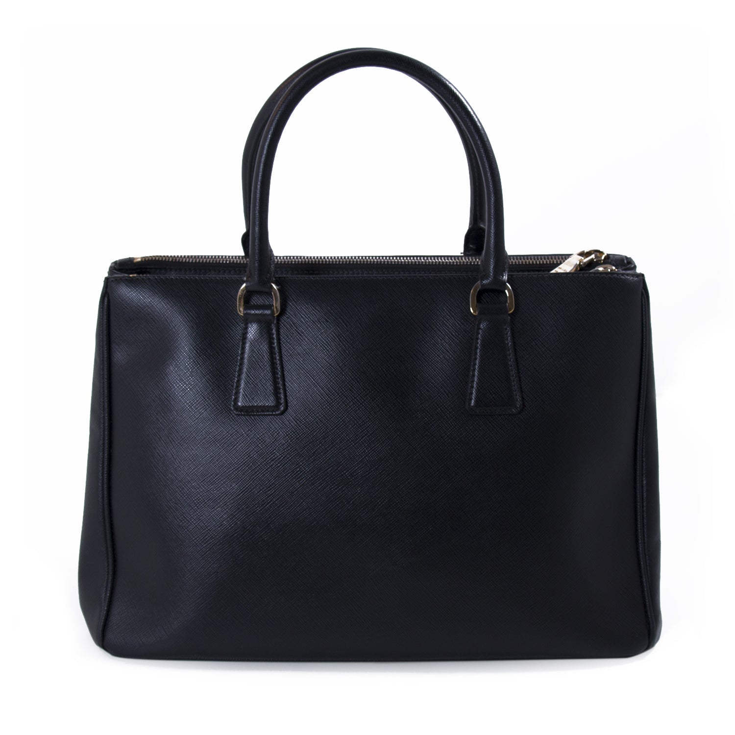 Prada Saffiano Lux Medium Double Zip Tote - Bags - 3