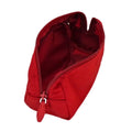 Prada Tessuto Rosso Red Nylon Large Costmetic Case Clutch Bag - Handbags - 5