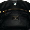 Prada Black Vitello Phenix Leather Shopping Tote Bag - Handbags - 11