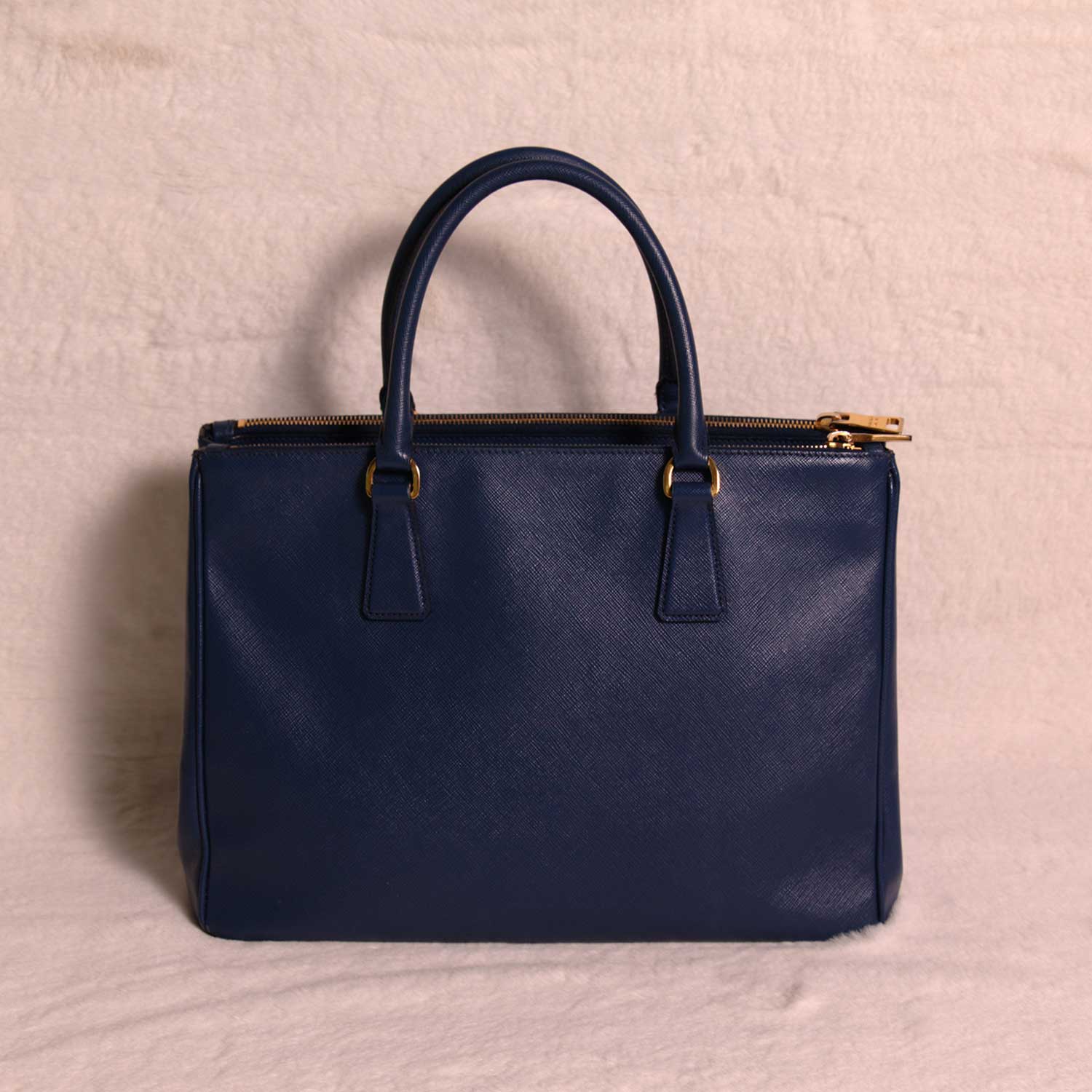 Prada Medium Galleria Saffiano Double Zip Tote - Bags - 2